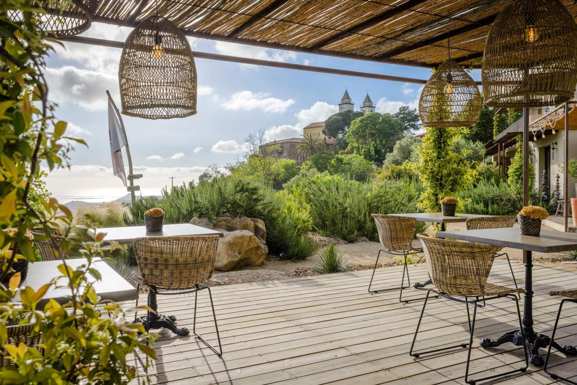 Terre De Maquis, Maison D'Hotes Vue Mer Corse Sari-D'orcino Zewnętrze zdjęcie