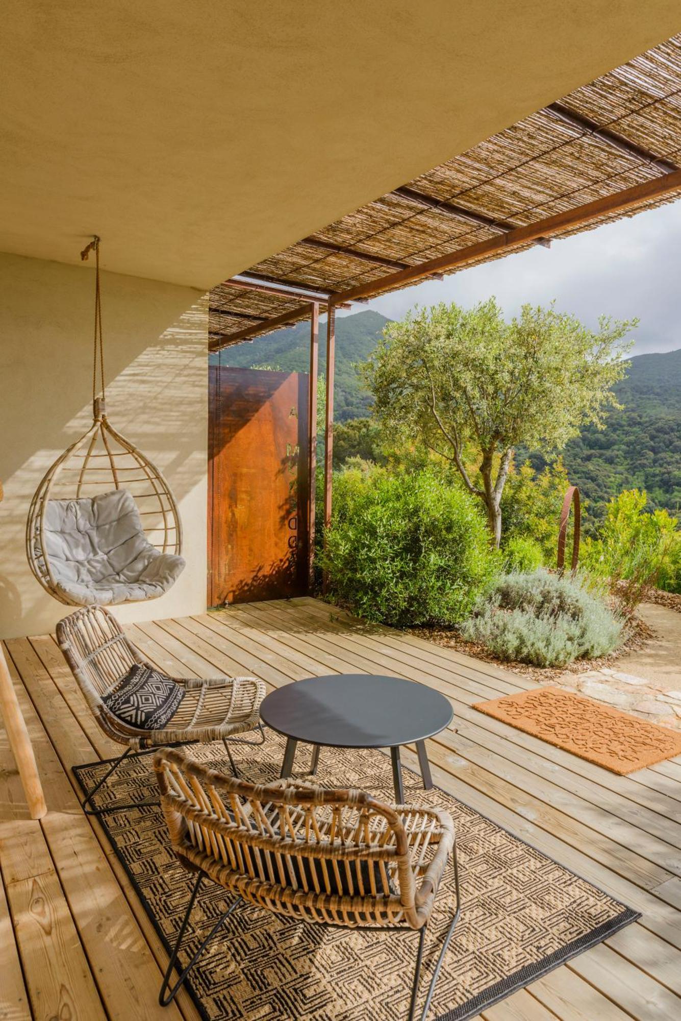 Terre De Maquis, Maison D'Hotes Vue Mer Corse Sari-D'orcino Zewnętrze zdjęcie
