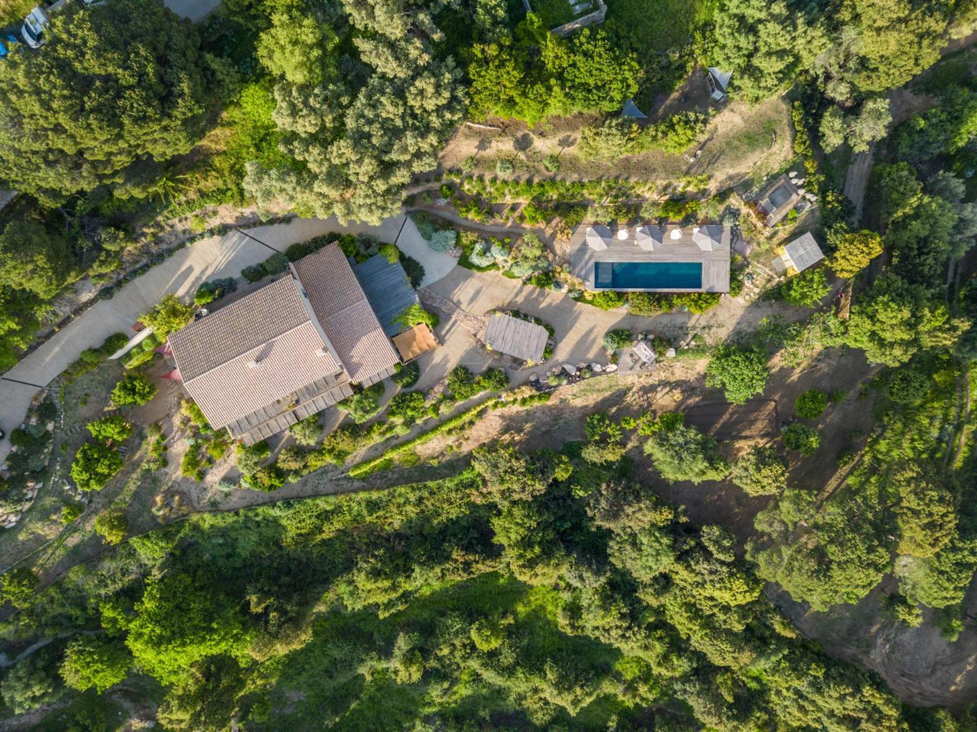 Terre De Maquis, Maison D'Hotes Vue Mer Corse Sari-D'orcino Zewnętrze zdjęcie