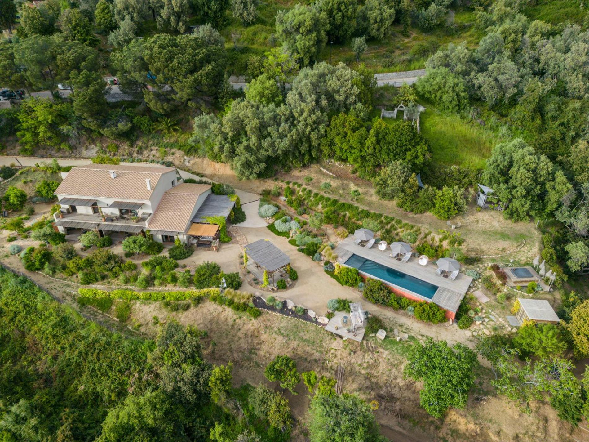 Terre De Maquis, Maison D'Hotes Vue Mer Corse Sari-D'orcino Zewnętrze zdjęcie